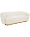 Safavieh Couture Bernard Boucle Sofa In Ivory