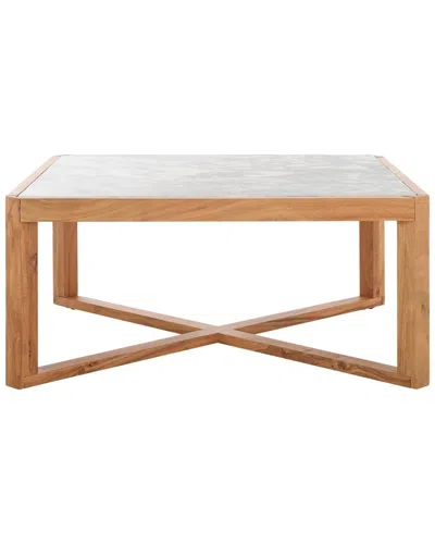 Safavieh Couture Bernardi Marble Top Coffee Table