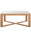 Safavieh Couture Bernardi Marble Top Coffee Table