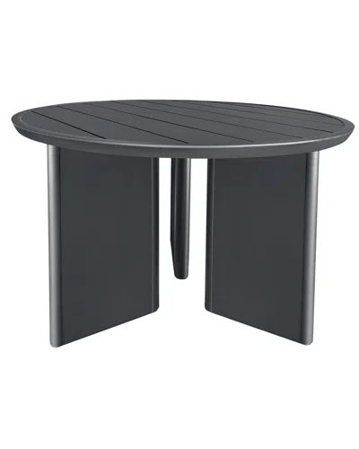 Safavieh Couture Bethlyn Patio Dining Table In Black