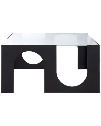 Safavieh Couture Brayberry Metal Coffee Table In Black
