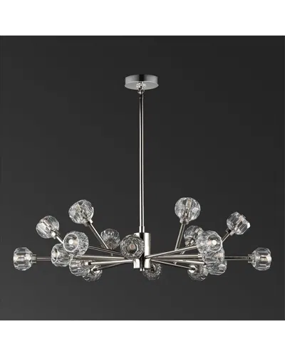 Safavieh Couture Breyer Crystal Chandelier In Metallic