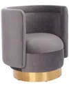 Safavieh Couture Brynlee Swivel Accent Chair