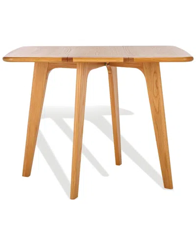 Safavieh Couture Calverton Gateleg Dining Table In Brown