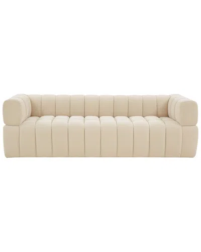 Safavieh Couture Calyna Channel Tufted Sofa In Neutral