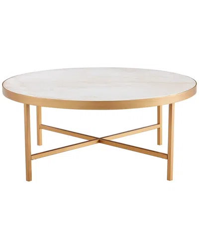Safavieh Couture Caralyn Round Marble Coffee Table