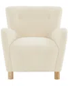 SAFAVIEH COUTURE SAFAVIEH COUTURE CAREY FAUX SHEARLING CHAIR