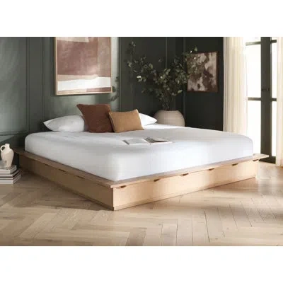 Safavieh Couture Celesia Wood Bed Frame In Natural