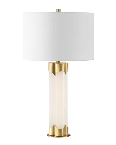 Safavieh Couture Chavez Alabaster Table Lamp In White
