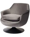 Safavieh Couture Citine Velvet Swivel Accent Chair