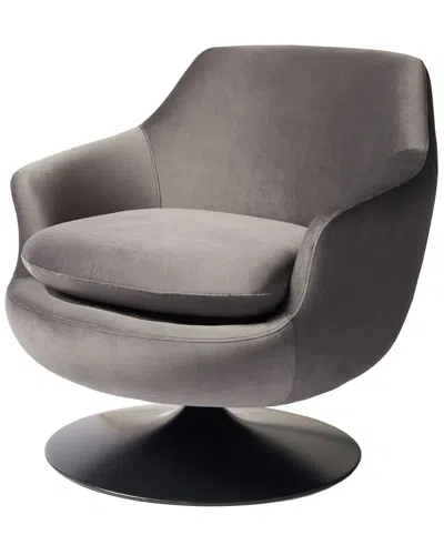Safavieh Couture Citine Velvet Swivel Accent Chair