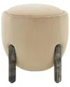 Safavieh Couture Clarabella Upholstered Ottoman