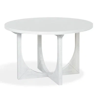 Safavieh Couture Clarastella Rd Wd Dining Table In White