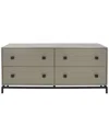 Safavieh Couture Claudette 4 Drawer Dresser In Brown
