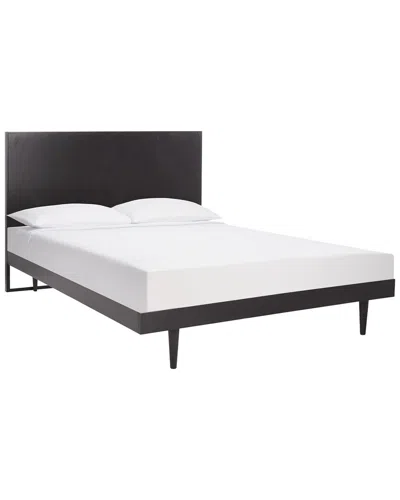 Safavieh Couture Cora Rose Herringbone Bed In Black