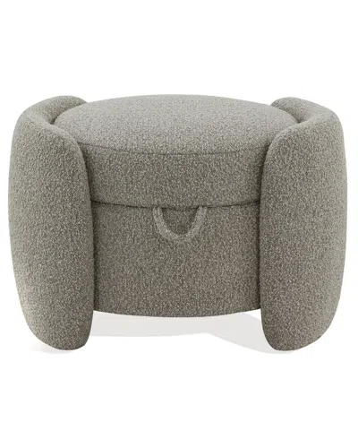 Safavieh Couture Danianna Ottoman In Brown