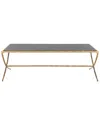 Safavieh Couture Debbie Rectangle Metal Coffee Table