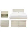 Safavieh Couture Deirdra 1-drawer Wood Nightstand In White
