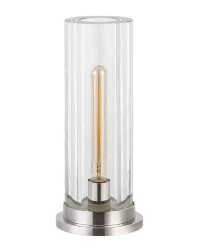 Safavieh Couture Dellanora Crystal Tube Table Lamp In Transparent