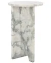 Safavieh Couture Devlin Marble Drink Table