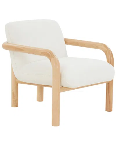 Safavieh Couture Dillard Boucle Accent Chair In Brown