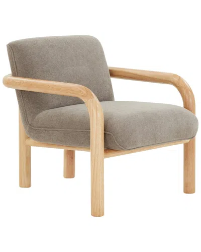 Safavieh Couture Dillard Boucle Accent Chair In Brown