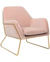 Safavieh Couture Discontinued  Misty Metal Frame Accent Chair