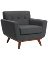 Safavieh Couture Do Not Use  Opal Linen Tufted Arm Chair
