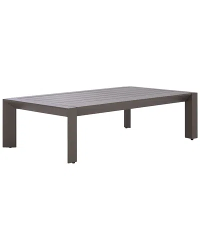 Safavieh Couture Donaldo Aluminum Coffee Table In Gray