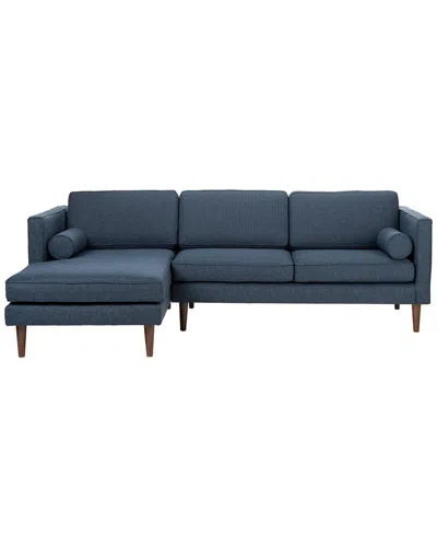 Safavieh Couture Dulce Mid-century Chaise Sofa In Blue