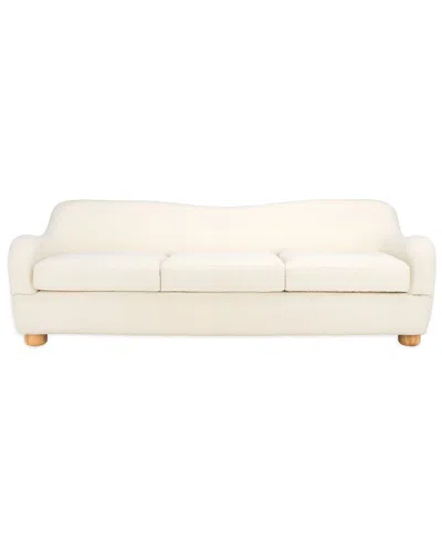 Safavieh Couture Dyanna Boucle Sofa In White
