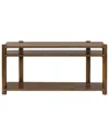 Safavieh Couture Edisyn Wood Console Table In Brown