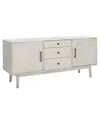 Safavieh Couture Elissa Mid-century Media Stand In White
