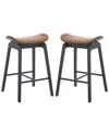 Safavieh Couture Elline Wood Counter Stool