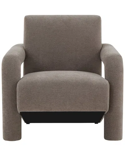 Safavieh Couture Faylin Boucle Accent Chair In Brown