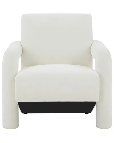Safavieh Couture Faylin Boucle Accent Chair In White