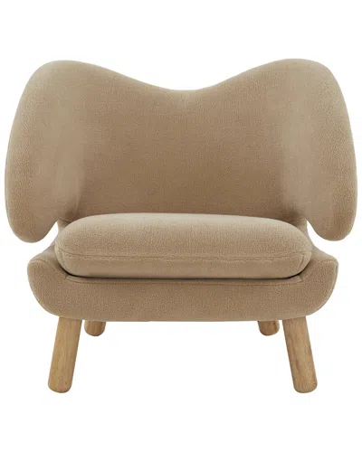 Safavieh Couture Felicia Contemporary Chair In Brown