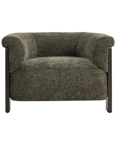 Safavieh Couture Feliciabrianna Barrel Accent Chair In Green