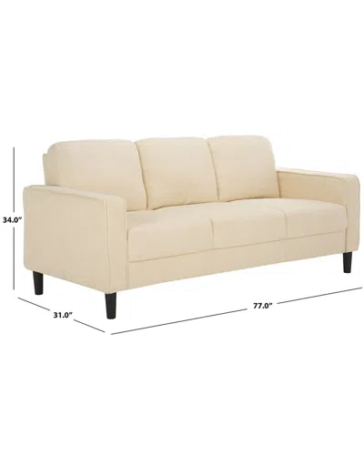 Safavieh Couture Felicianya Modern 3seater Sofa In Neutral