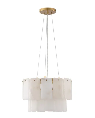 Safavieh Couture Fernandez Marble 2-tier Chandelier In White