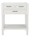 Safavieh Couture Filbert 3-drawer Console Table In White
