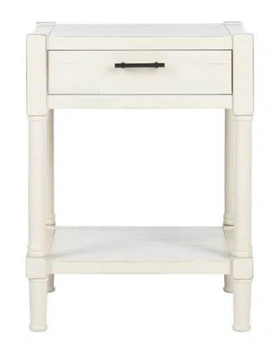 Safavieh Couture Filbert Accent Table In White
