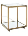 Safavieh Couture Florabella Mirrored Accent Table In Bronze