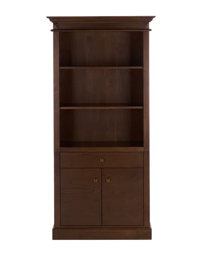 Safavieh Couture Francesco 4-shelf Wood Bookcase In Brown