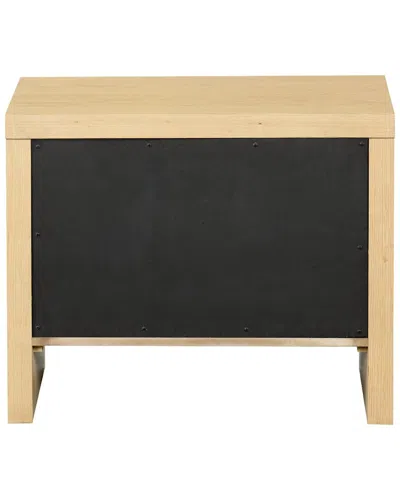 Safavieh Couture Frederick 2 Drawer Wood Nightstand In Neutral