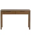Safavieh Couture Gabrietta 2 Drawer Wood Desk In Brown