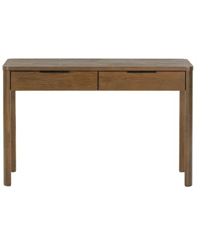 Safavieh Couture Gabrietta 2 Drawer Wood Desk In Brown
