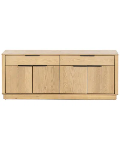Safavieh Couture Gabrietta 2 Drawer Wood Tv Stand In Brown