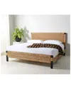 SAFAVIEH SAFAVIEH COUTURE GALEN WOVEN BANANA STEM BED