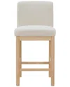 Safavieh Couture Halcy Boucle Counter Stool